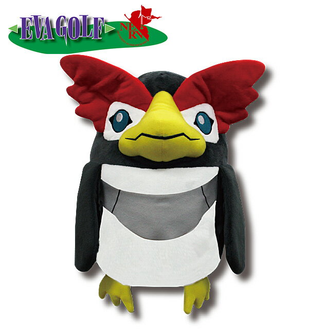 EVANGELION / 에반게리온 펜펜 골프 헤드 커버 드라이버 용 EG-HK0220-2460cc 대응 EVAGOLF 에바 골프 골프 용품 골프 헤드 커버 애니메이션 캐릭터 상품 HTC 골프 박신 교역 [무료 배송]