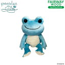 ヘッドカバー にじいろ ピクルス フェアウェイウッド用 h-248ピクルス ザ フロッグ pickles the frog FW用 ブルー 青 かわいい かえる...