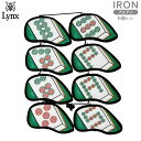 Lynx/リンクス麻雀アイアンカバー 8個セット 筒子 ピンズ LXMJIC8Pヘッドカバー セット ギフト コンペ 景品 賞品 ゴルフグッズ【送料無料】
