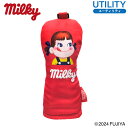 ミルキー ヘッドカバー ペコちゃん ユーティリティ用 番手タグ キャットハンド ohc0086キャラクター おしゃれ かわいい 不二家 ミルキー Milky p...