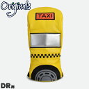 ゴルフヘッドカバー PRG オリジナルズ タクシー ヘッドカバー ドライバー用 DR (PRGHC004D) (単品 PRG Originals Taxi head cover)(ギフト コンペ景品 コンペ賞品 ゴルフグッズ HTCゴルフ ホクシン交易)【送料無料】