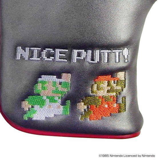 スーパーマリオ ヘッドカバー パターカバー ピンタイプ SBPT002Super Mario bros スーパーマリオブラザーズ キャラクター 任天堂 ゲームキャラクター Nintendo ゴルフ用品 コンペ 景品 賞品 ギフト ゴルフグッズ MIND マインド — vista 2