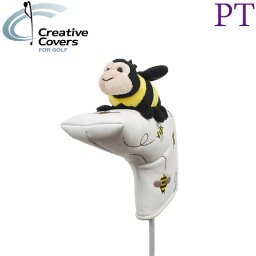 Creative Covers ハチ ヘッドカバー パター用 ブレード・ピンタイプ WHC1791Putter Pal Bee クリエイティブカバー ゴルフカバー クラブカバー HC ゴルフ用品 ゴルフグッズ【送料無料】