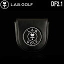 L.A.B. GOLF/ラブゴルフ スタンダード ブラック/純正 ヘッドカバー DF2.1Black HEADCOVER ヘッドカバー マレット ポリウレタン ...