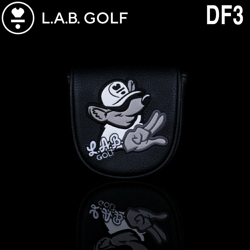 【数量限定】L.A.B. GOLF/ラブゴルフ 2026 DF.3 ヘッドカバー チル・ラット Chill Rat ブラック パターカバー PT PGAツアープロ使用メーカー 標準 ヘッドカバーゴルフ おしゃれ ゴルフ ギフト ゴルフ コンペ景品 正規品 正規販売店