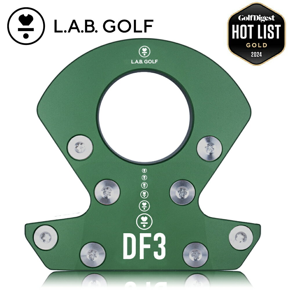 Rakuten - 【当店限定モデル】【正規販売店】L.A.B. GOLF/ラブゴルフ カスタム グリーン Directed Force 3 ダイレクトフォース3 カラー パター Green DF3 パター ディレクテッドフォース カスタムモデル ゼロトルク トルクフリー ライ角バランスパター