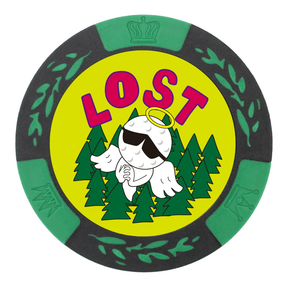 おもしろゴルフマーカー LOST ゴルフ