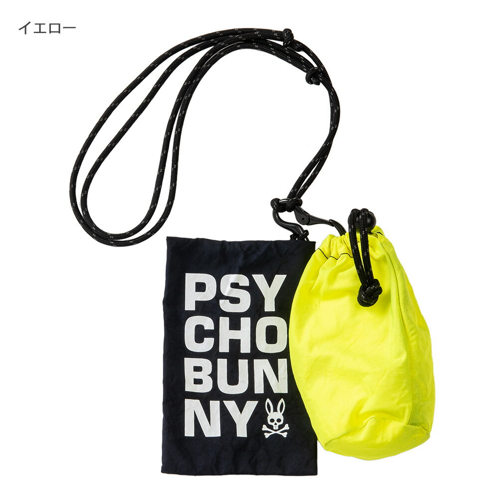 Psycho Bunny/サイコバニー2023年春夏モデル RAIRBAG PROJECT マルチポーチ PBMG3S...