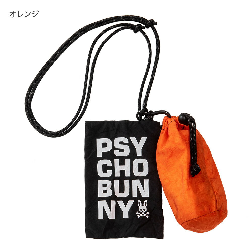 Psycho Bunny/サイコバニー2023年春夏モデル RAIRBAG PROJECT マルチポーチ PBMG3S...