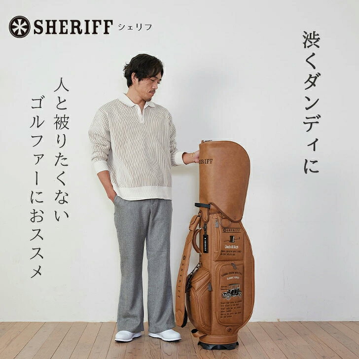 【数量限定】SHERIFF 2026 1st MUSIC SERIES キャディバッグ シリアルナンバー入り...