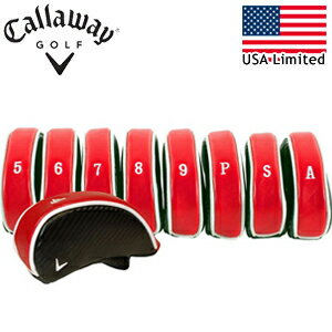 今だけポイント5倍!【Callaway/キャロウェイ】USモデル プレミアムアイアンカバー デラックス(ゴルフヘッドカバー 9本セット ゴルフグッズ ）【楽ギフ_包装】【315】