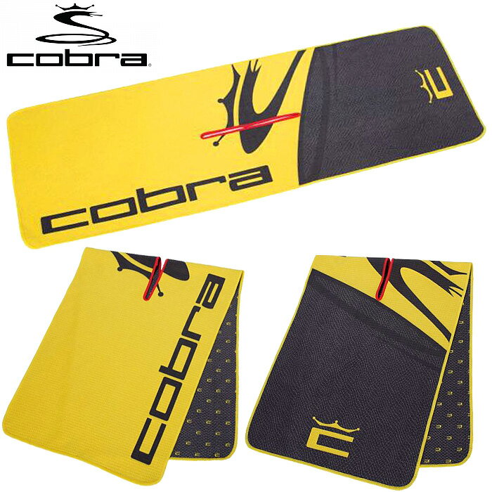 COBRA/֥饯饦Cץ쥤䡼 909486CROWN C PLAYER'S GOLF TOWEL King Cobra 󥰥֥饴ե ֥ åեޥեСڥ᡼̵