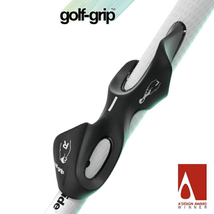 GOLF-GRIP ゴルフグリップ トレーニングエイド GGTA001ゴルフグリップ矯正 正しいクラブの握り方 練習器具トレーニングツール スイング 飛距離アップ ゴルフ用品HTCゴルフ ホクシン交易【送料無料】