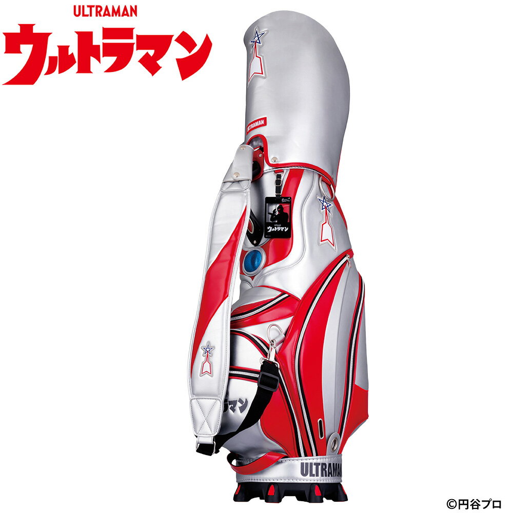 【数量限定】ウルトラマン キャディバッグ UMCB002カートバッグ ゴルフバッグ 復刻 ウルトラマンシリーズキャディバック カートバック ゴルフバックMIND マインド【送料無料】 1