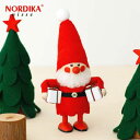 NORDIKA nisse ノルディカ ニッセ 人形 欲張りサンタ サンタ サンタクロース クリスマス オブジェ 飾り 木製 北欧 雑貨 置物 プレゼント ギフト 1