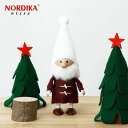 NORDIKA nisse ノルディカニッセ 人形 ダッフルコートを着たサンタ 星に願いを ノルディカ デザイン サンタ サンタクロース クリスマス オブジェ ...