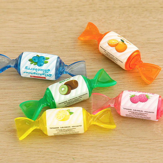 BRUNNEN ブルネン キャンディー蛍光ペン 手帳 筆記具 プチギフト 入学式 卒業式 入園式 卒園式 退職 雑貨 子供 文房具 子供