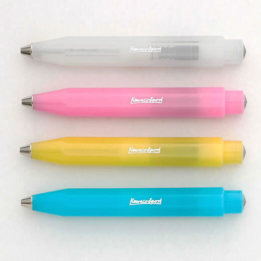 筆記具 文房具 KAWECO カヴェコ フロステッドスポーツ ボールペン 手帳 スケルトン ギフト おしゃれ