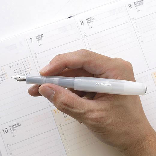 筆記具 文房具 KAWECO カヴェコ フロステッドスポーツ 万年筆 (M) 手帳 スケルトン ギフト おしゃれ htdd-10009056 ハイタイド公式ショップ HIGHTIDE サンプル画像2