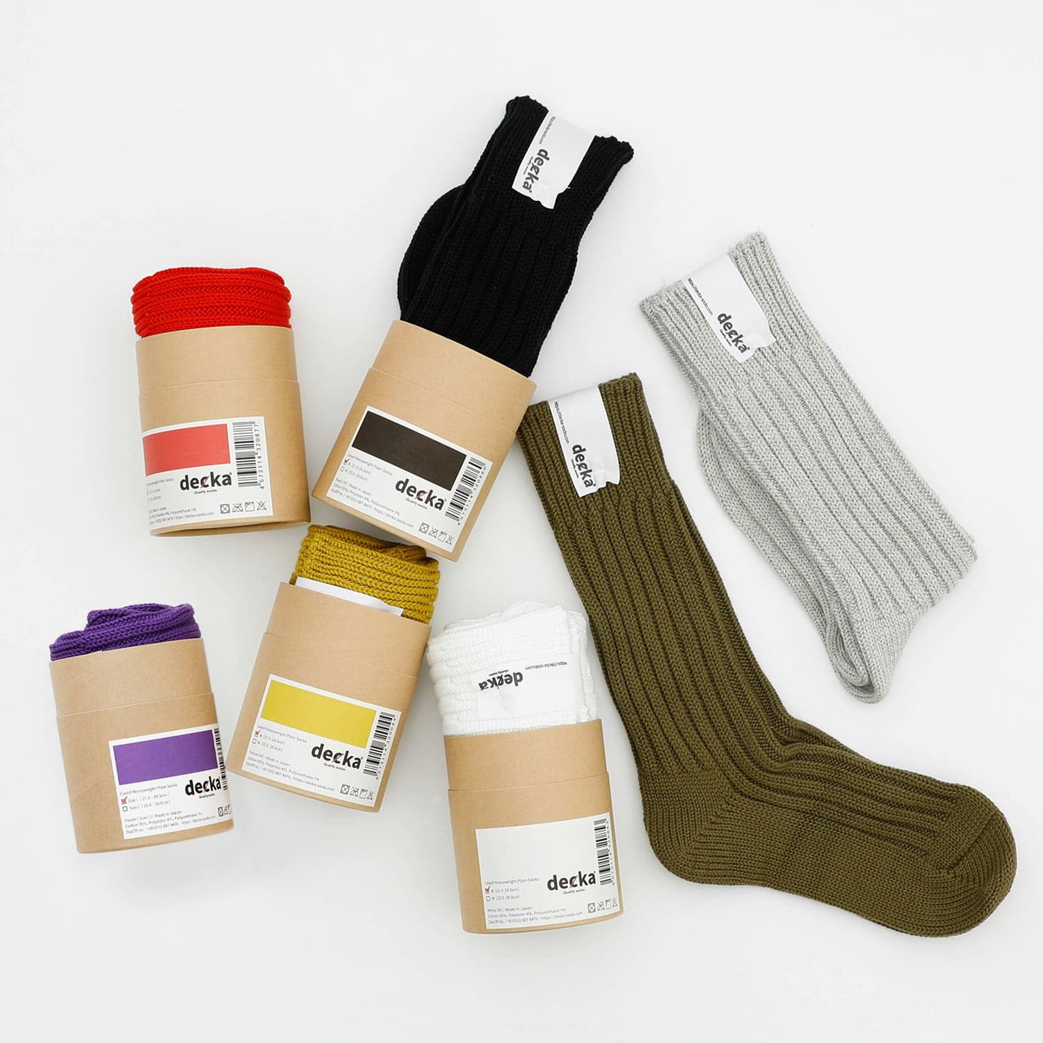 decka Quality socks fJ NHeB\bNX Cased Heavy Weight Plain Socks fB[X C \bNX Rbg n zCgf[ Ԃ G