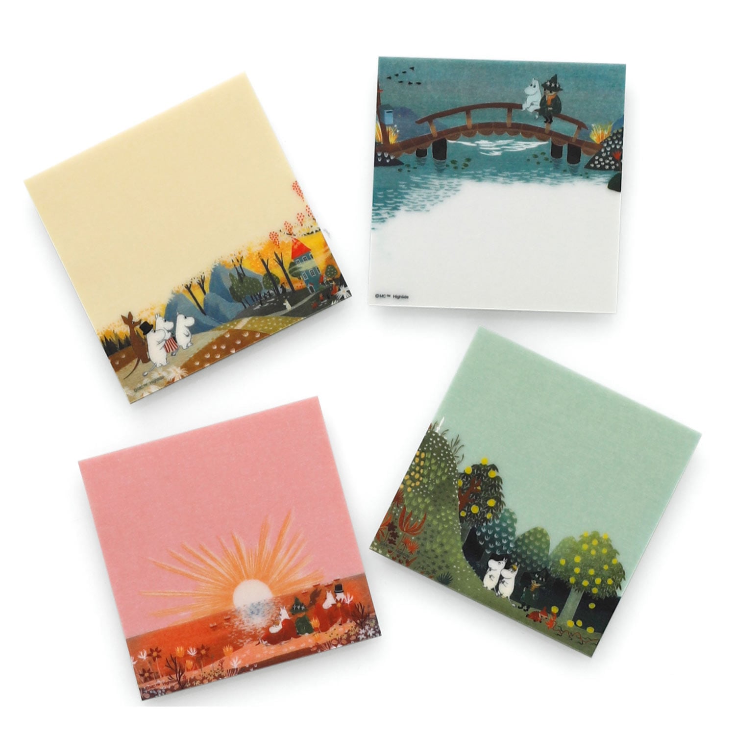MOOMIN ムーミン とうめいふせん