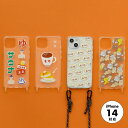 ニューレトロ iPhone14ケース 直営店限定 ショルダー スマホケース スマートフォンケース 携帯ケース スマホショルダーストラップ 肩掛け クリア 透明 ...