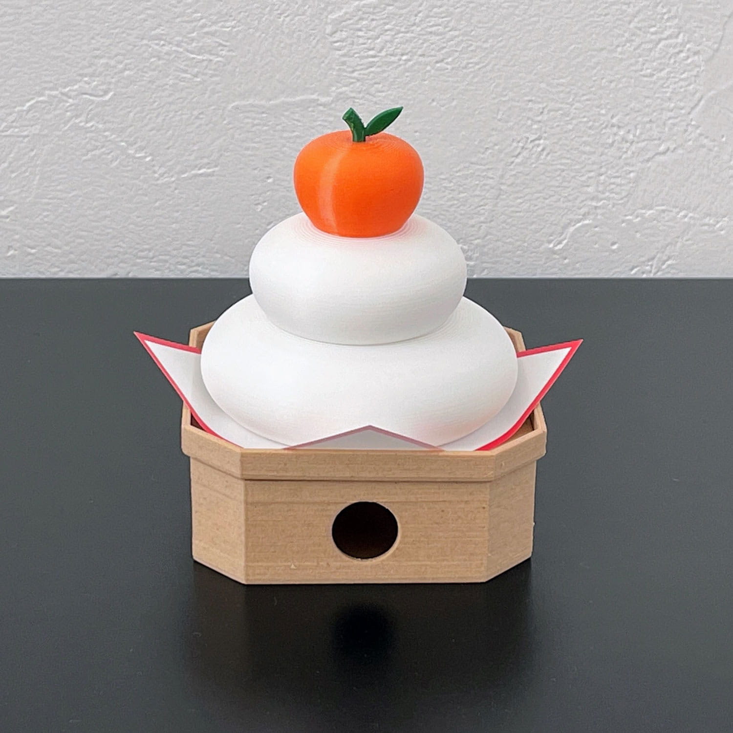 Pop-up Kagamimochi ポップアップ鏡餅 卓上 コンパクト 小型 鏡餅 正月飾り 簡単 テーブル インテリア 置物 オブジェ おしゃれ かわいい 日本製 お正月 鏡もち 正月用品 雑貨 インテリア小物