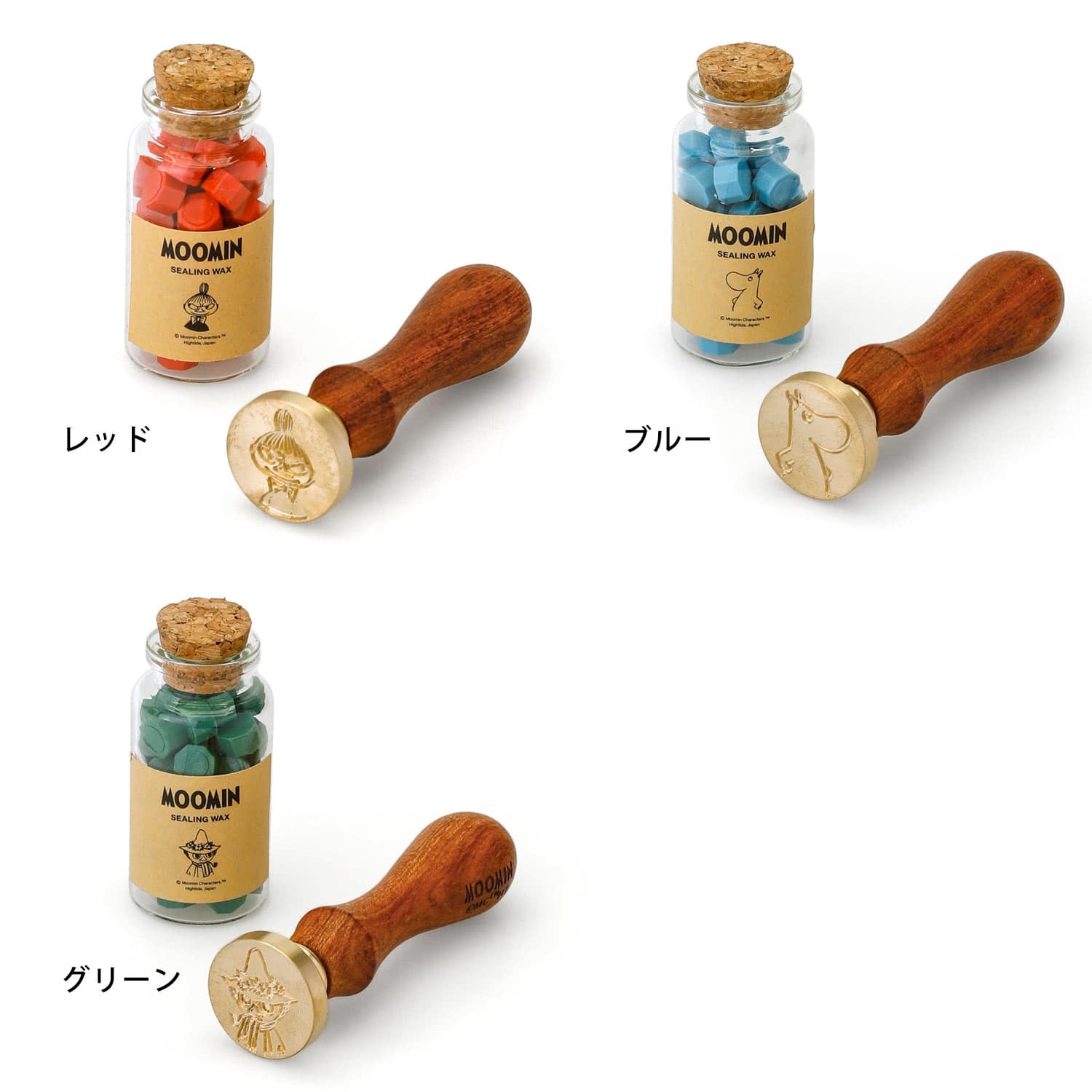 MOOMIN ムーミン シーリングスタンプセットの紹介画像2
