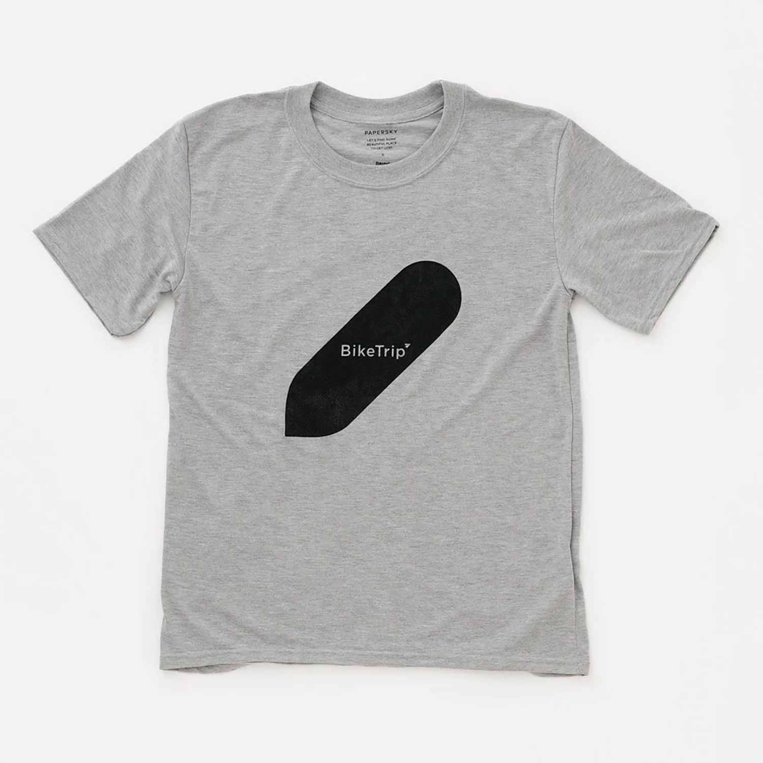PAPERSKY Bike Trip T ペーパースカイ バイクトリップ Tシャツ メンズ レディース 半袖 おしゃれ かわいい カジュアル グレー