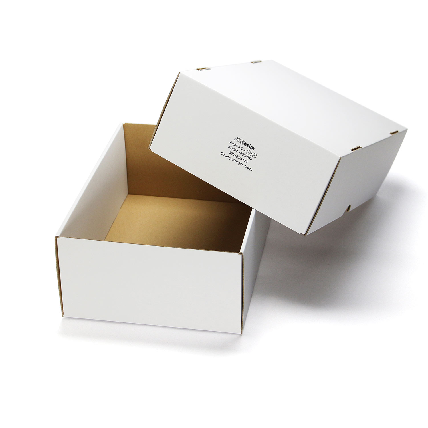 ハイタイド公式ショップ HIGHTIDEのANAheim アナハイム アーカイブボックス Archive Box Original （収納ボックス） 収納ボックス 書類 A4 クリアファイル スニーカー 靴 収納 CD収納 インテリア 新生活 おしゃれ｜アングル3
