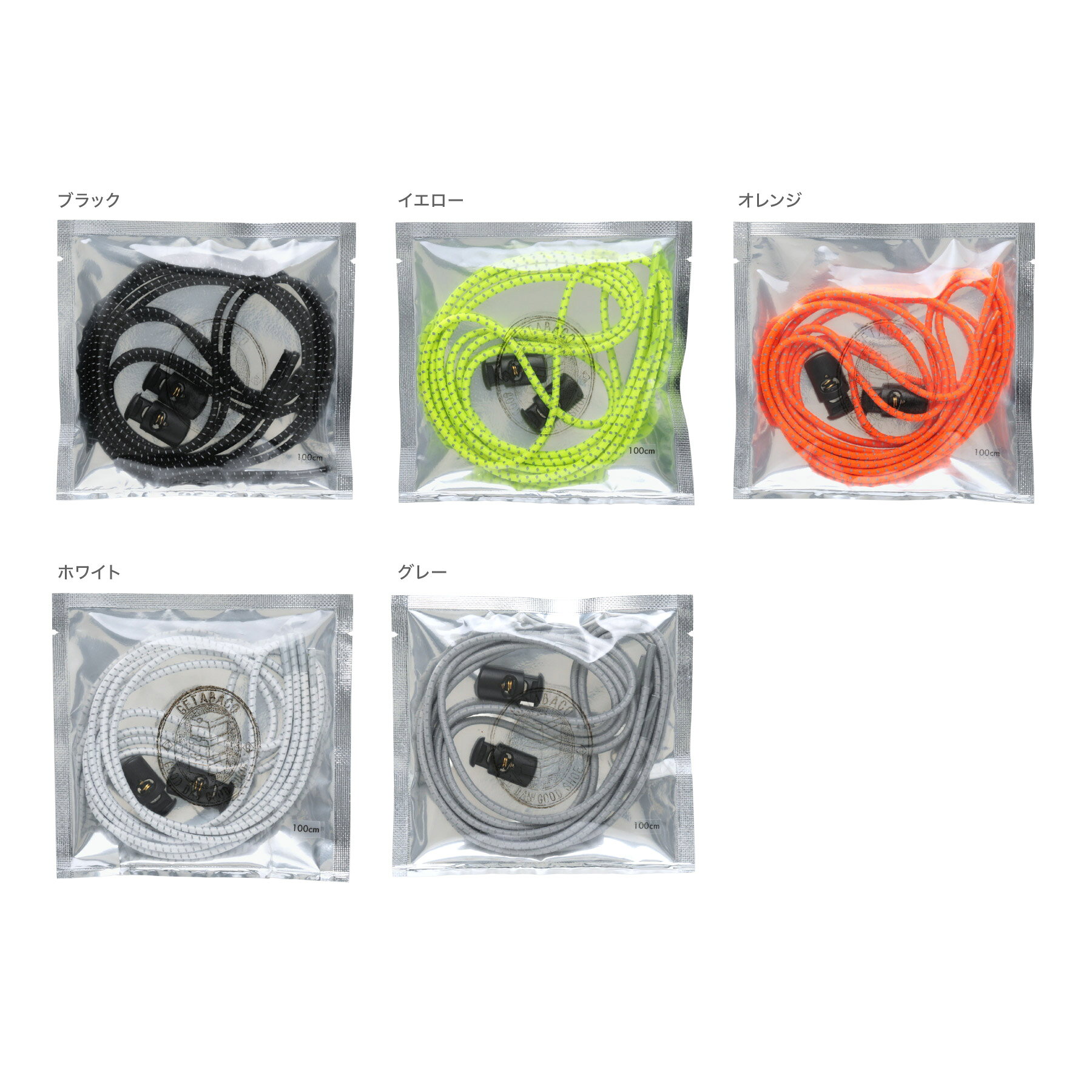 GETABACO ゲタバコ TECH LACES 100cm テックレース