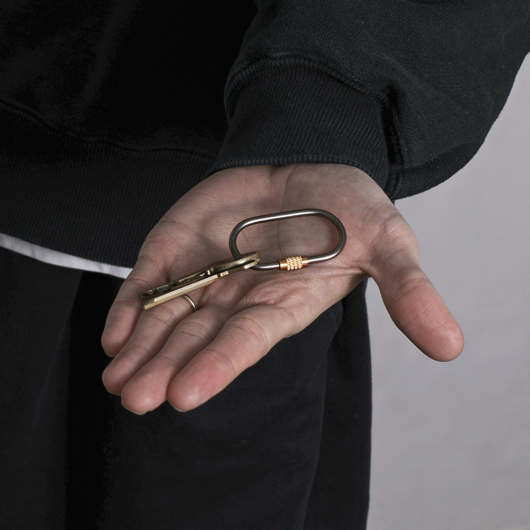 Rakuten - Titanium Screw Lock Keyring チタニウム スクリューロック キーリング