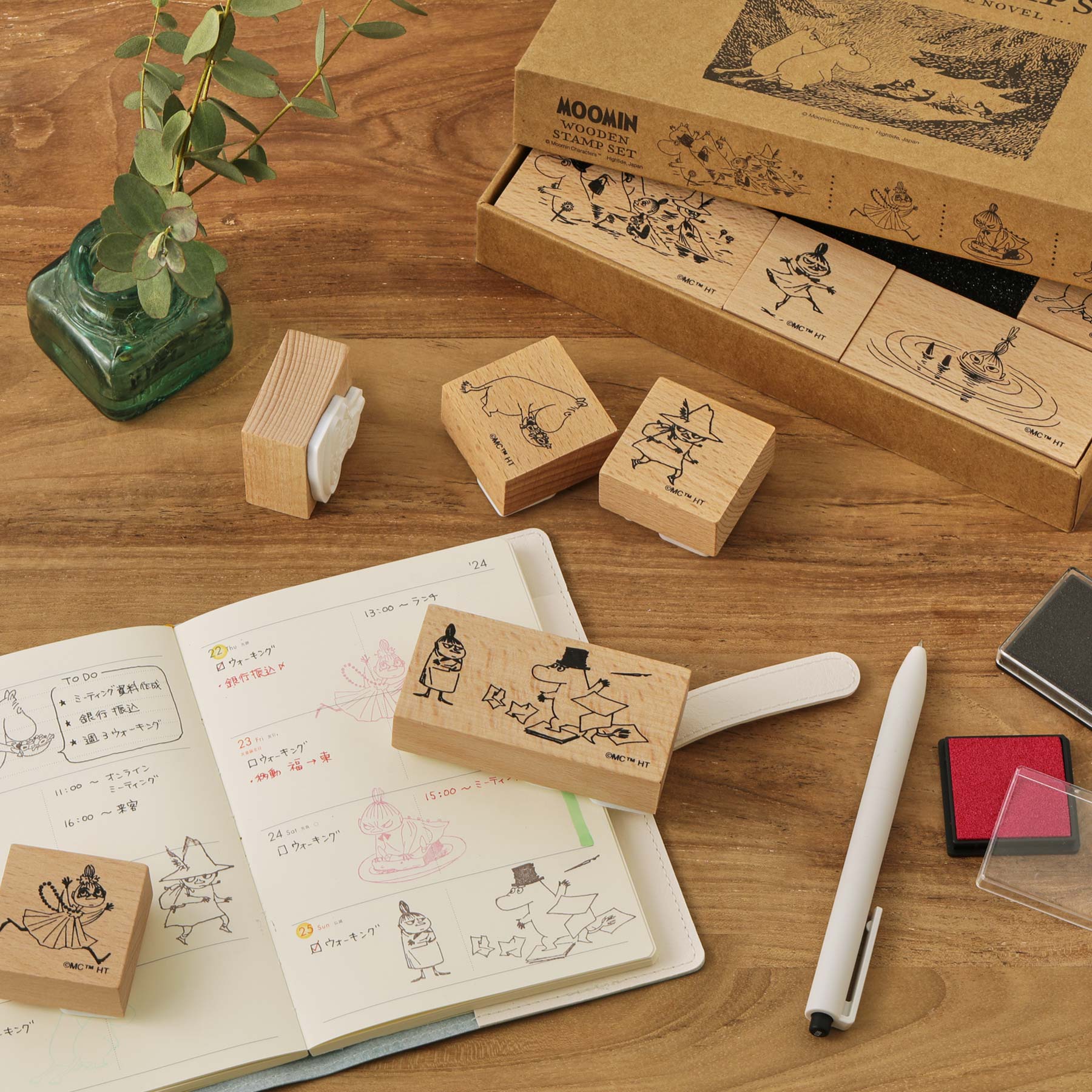樂天商城 - MOOMIN ムーミン スタンプセット