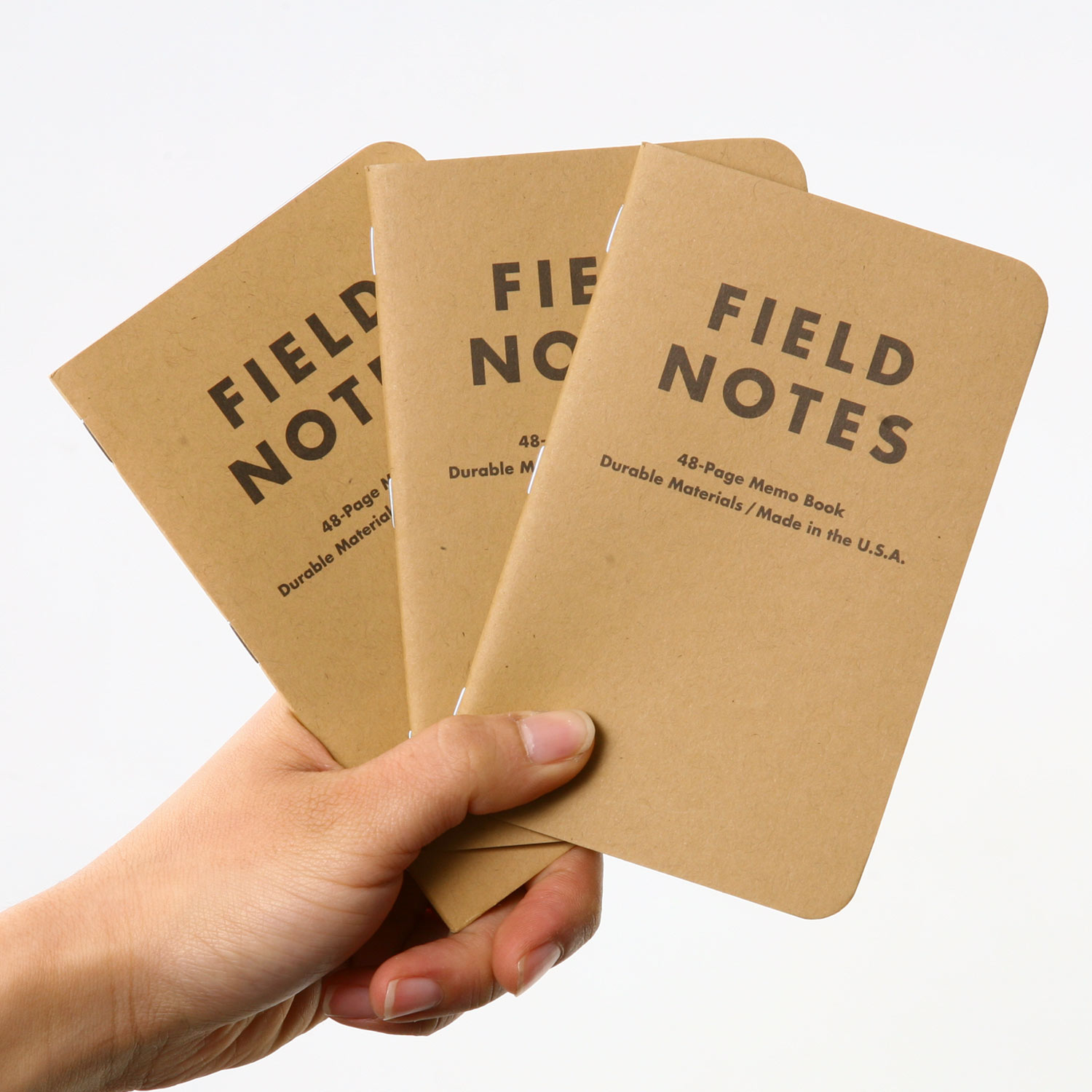 FIELD NOTES フィールドノート メモブック 3-PACKS メモ帳 文房具 文具 アメリカ 方眼 無地 罫線 ポケット ミニ