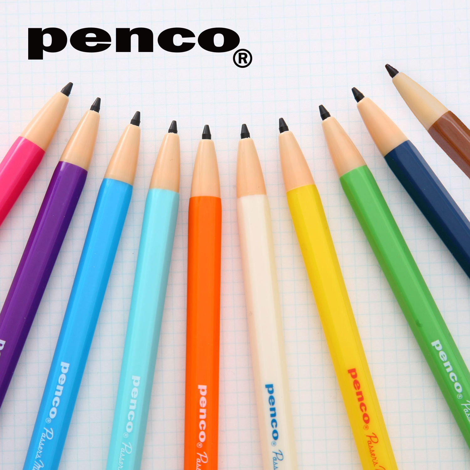 penco ペンコ パサーズメイト シャーペン シャープペンシル 0.5mm 消しゴム付 かわいい おしゃれ プチ..