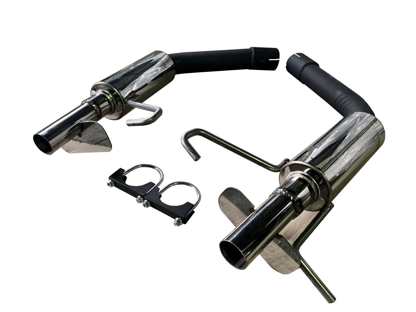 222H1◇W222　前期　ハーフステンレスマフラー テールレス　メルセデスベンツ