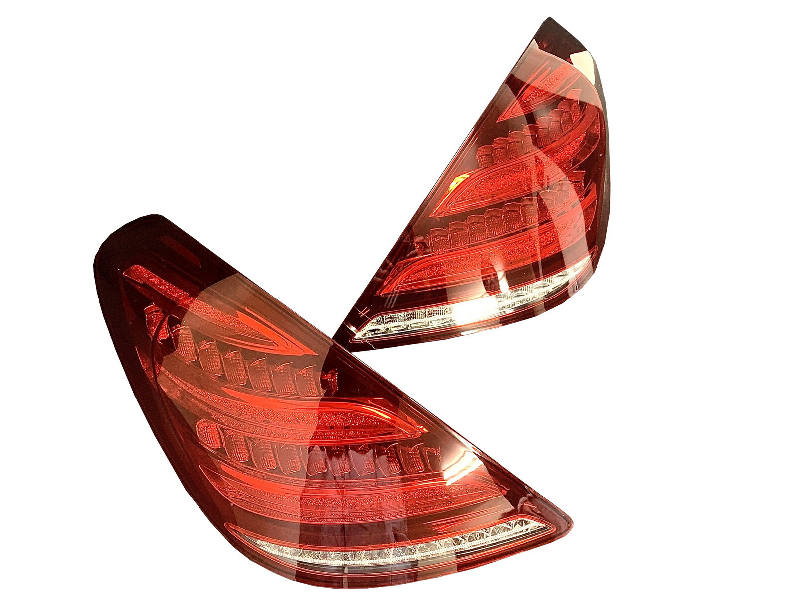 Sクラス W222 後期仕様 テールランプ テールレンズ 左右 SET (ウィンカー シーケンシャル仕様)メルセデスベンツ 社外品