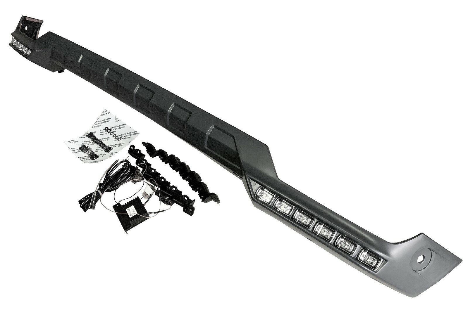 樂天商城 - MercedesBenz Gクラス ゲレンデ W463 G65/63用 フロントリップスポイラー LED付属 W463-004