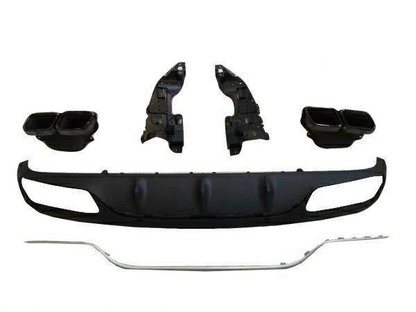 MercedesBenz �Ρ��ޥ�Х�ѡ��б� �������� W205 ���� C63LOOK �ǥ��ե塼�������ޥե饫�å���SET �֥�å��⡼��