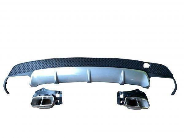 CLAクラス W117 C117 X117 前期 CLA45LOOK ディフューザーSET シルバー塗装