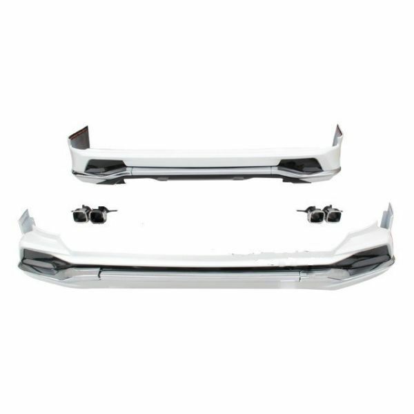 LEXUS LX570 Mタイプ フロントリップスポイラー リアリップスポイラー ダミーマフラーカッター 社外品