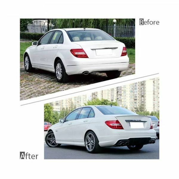 BENZ W204 C63���� BODY KIT �ܥǥ����å� �ܥǥ������å� �ե���ȡ� ����� ���ꥢ�Х�ѡ����ꥢ�ǥ��ե塼���� �ޥե顼���å��� �����ɥ�������