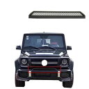 W463 G-クラス ゲレンデ G63/G65フロントバンパー対応 アッパーモール 社外品 未塗装 メルセデスベンツ