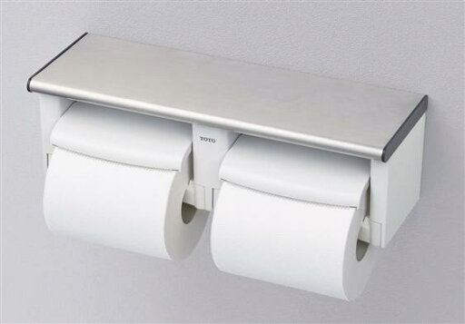 TOTO 棚付二連紙巻器 YH702(旧YH61MR) TOTO 棚付二連紙巻器 YH702(旧YH61MR)