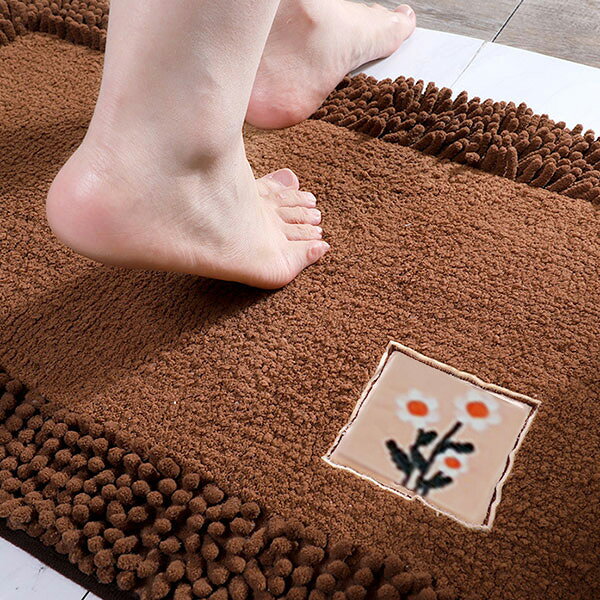 吸水！速乾！バスマット【Mサイズ】【40cm×60cm】 玄関マット キッチンマット 足ふきマット おしゃれ 玄関 トイレマット お風呂 マット ギフト huana-clothgoods-10000413 Huana-cloth goods サンプル画像3