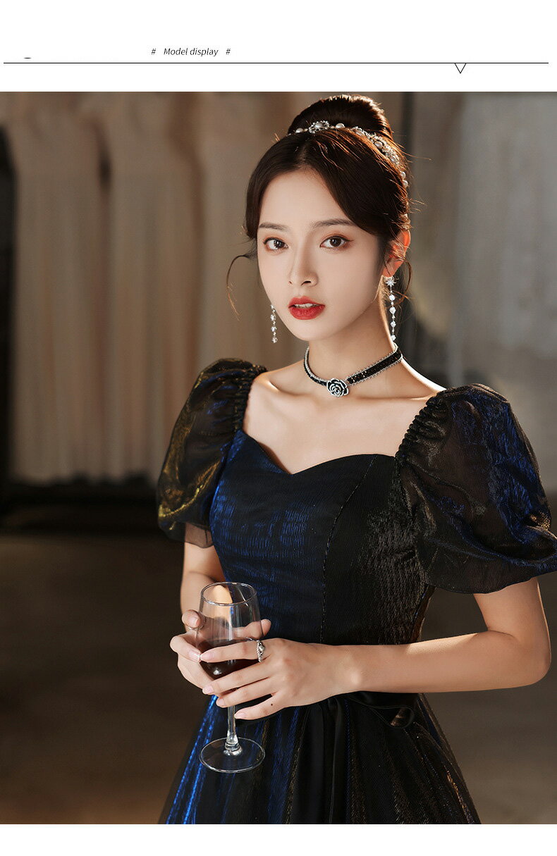 送料無料ドレス 大人 お呼ばれ 韓国風 披露宴 姫系 袖付き ロングドレス ファスナー フォーマル エレガント レディースママ パーティードレス コンクール イブニングドレス 結婚式 演奏会ドレス ピアノ 発表会 成人式 洋服 宴会 優雅 2WAY XS S M L XL XXL XXXL