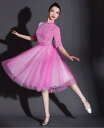 上品 新作 社交ダンス専用ダンス ドレス 優雅 演出服競技用 ワルツドレス エレガント 人気 ステージ衣装 踊りドレス イベント服スタンダードダンス 舞台 ミモ...