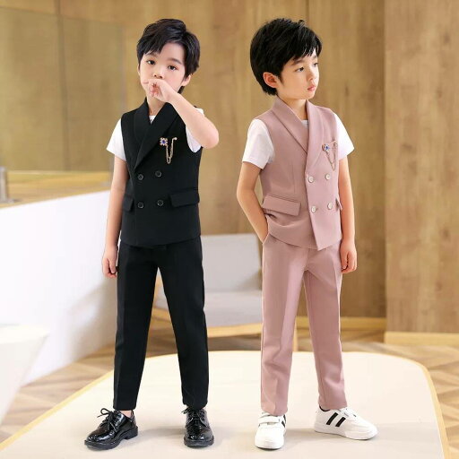 送料無料 ジュニア 男の子 フォーマル 入学式 キッズスーツ 子供 男児 スーツセット キッズ こども 結婚式 発表会 卒園式 卒業式 七五三 お宮参り 長ズボン ベスト 半袖シャツ 七五三 紳士服 パンツセット ブラック ピンク グリーン 90 100 110 120 130 140 150 160 170 送料無料 ジュニア 男の子 フォーマル 入学式 キッズスーツ 子供 男児 スーツセット キッズ こども 結婚式 発表会 卒園式 卒業式 七五三 お宮参り 長ズボン ベスト 半袖シャツ 七五三 紳士服 パンツセット ブラック ピンク グリーン 90 100 110 120 130 140 150 160 170