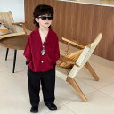 夏用 格好いい 送料無料 ジュニア 男の子 フォーマル 入学式 キッズスーツ 子供 男児 スーツセット キッズ こども 結婚式 発表会 卒園式 卒業式 お宮参り ズボン 長袖シャツ 長パンツ 七五三 紳士服 赤 ブラック ホワイト パンツセット 80 90 100 110 120 130 140 150