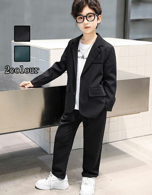 ジュニア 男の子 スーツ フォーマル 2点セット入学式 男の子 キッズスーツ フォーマル 子供スーツ 男児スーツセット おとこのこ 男子 キッズ こども 結婚式...